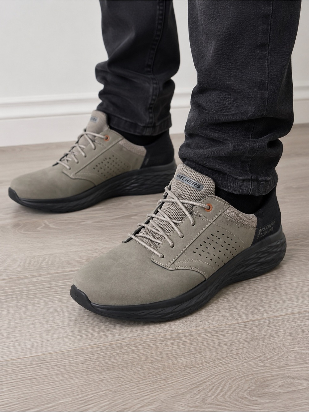 Skechers Slip-ins Men’s Shoes Grey US 10.5 – New Without Tags